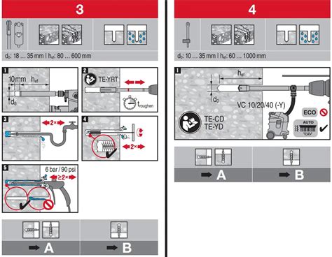 HILTI HIT-RE 500 V4 Injectable Epoxy Mortar Instruction Manual