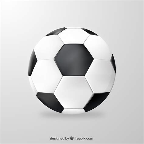 Realistic soccer ball Vector | Free Download