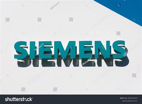 Siemens Sign Logo On German Multinational Stock Photo 2078715442 | Shutterstock