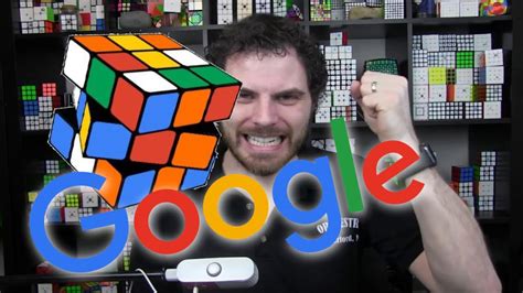 Solving the Rubik's Cube Google Doodle from the 40th Anniversary - YouTube