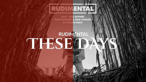 Rudimental - These Days (Piano Cover) - YouTube