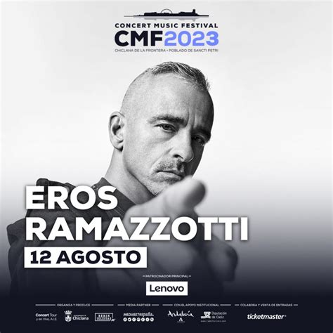 Eros Ramazzotti, última incorporación internacional a Concert Music ...