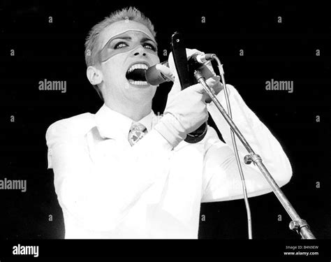 Annie Lennox singer of the Eurythmics Stock Photo - Alamy