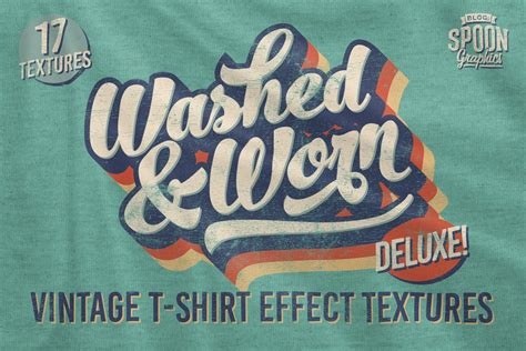 Washed & Worn T-Shirt Textures Pack | Textures ~ Creative Market