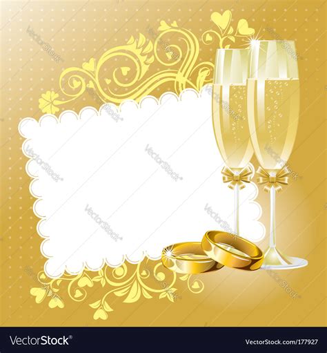 Wedding background Vector Image by Pazhyna - Image #177927 - VectorStock