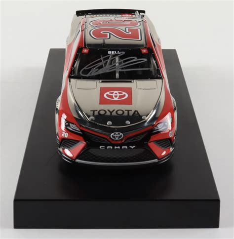 Christopher Bell Signed 2021 NASCAR #20 Toyota Camry Color Chrome ...