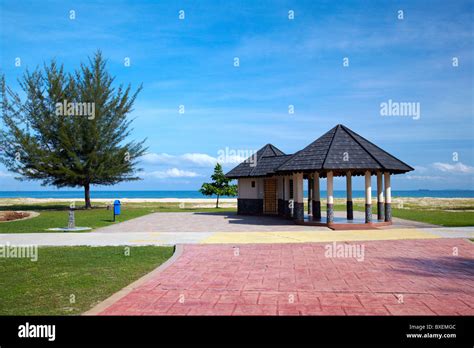 Pantai Muara beach, Muara, Brunei Darussalam, Asia Stock Photo - Alamy