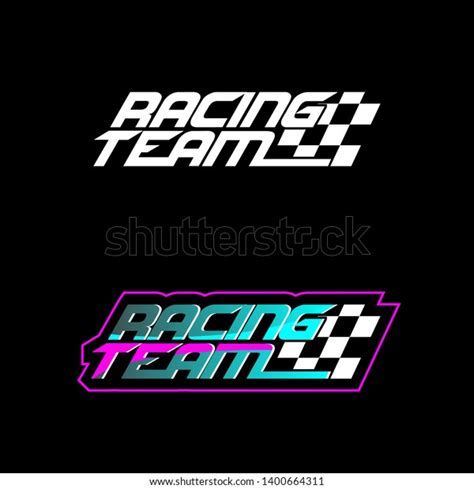 Racing Team Logo Design Template Racing 스톡 벡터(로열티 프리) 1400664311 ...