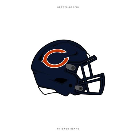 Chicago Bears Helmet Fanart NFL American Football Cincinnati Bengals ...