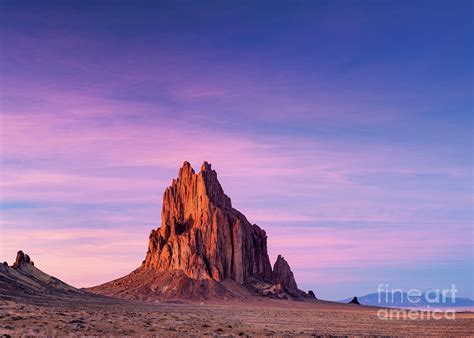 Shiprock sunset, New Mexico Photograph by Justin Foulkes - Fine Art America