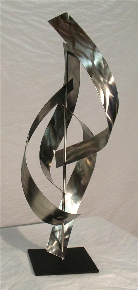 Modern Stainless Steel Sculpture G80 | Metal art sculpture, Steel sculpture, Sculpture