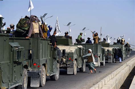 Taliban throws victory parade with US military equipment