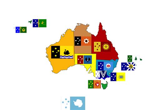 Australia state flag redesigns : r/ImagesOfAustralia
