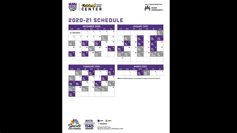 Sacramento Kings Schedule 2023 24 Printable