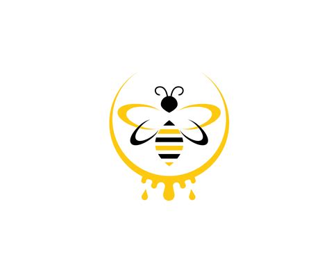 bee logo and symbol vector templates - Download Free Vectors, Clipart ...