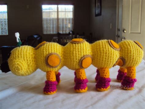 damn it Janet, let's crochet!: Wiggler Plushie