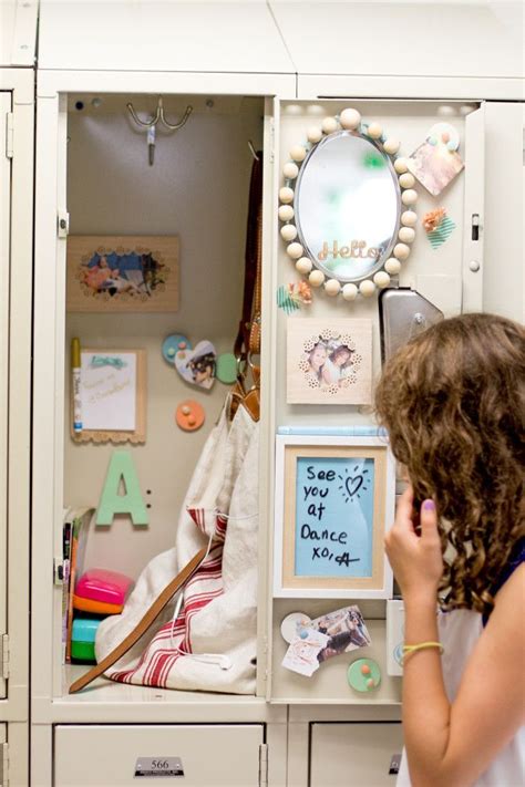 DIY Locker Decorations: Wooden Frames + Notepad (flax & twine | craft ...