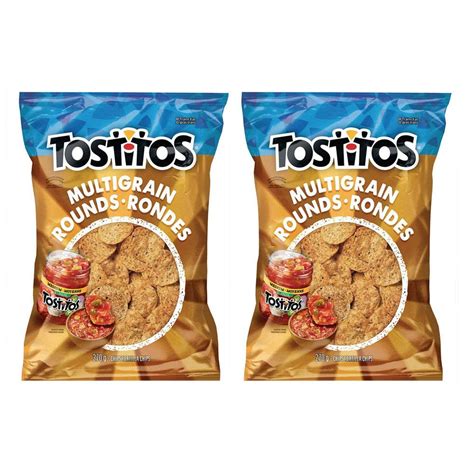 Tostitos Multigrain Rounds Tortilla Chips 270g/9.5oz, 2-Pack {Imported ...