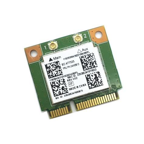 Realtek Rtl8723be 80211bgn Wifi Bluetooth Card Laptop