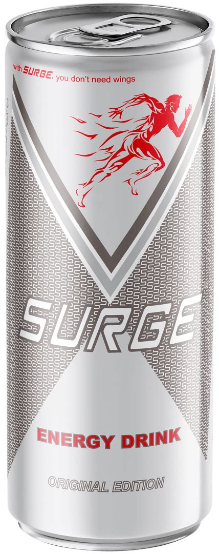 SURGE ENERGY DRINK – With SURGE, You Don't Need Wings