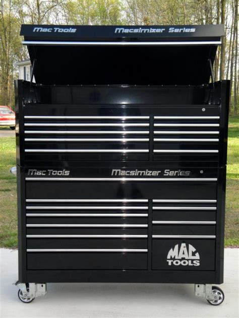 Buy Mac Tools Black Double Bank Macsimizer Tool Box & Top Chest - WE SHIP in Viola, Delaware, US ...