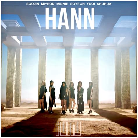 (G)I-DLE - Hann (alone) digital single album cover by souheima on ...