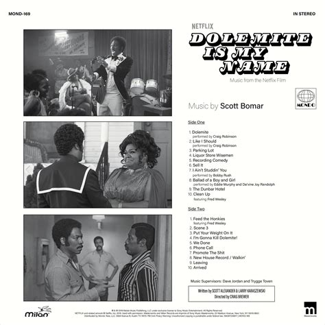 Dolemite Is My Name – Music from the Netflix Film LP – Mondo