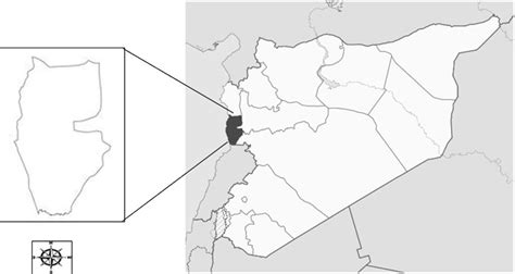 Map of Tartous Province, Syria. | Download Scientific Diagram