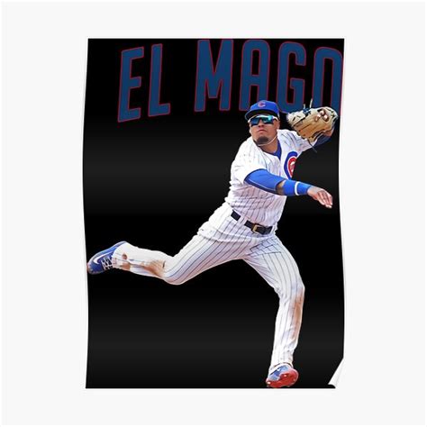 "El Mago Javier Baez" Poster for Sale by MagalyGentry | Redbubble