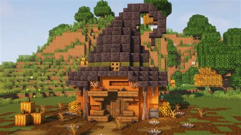 Minecraft: How to Build a Witch House | Halloween Special - YouTube