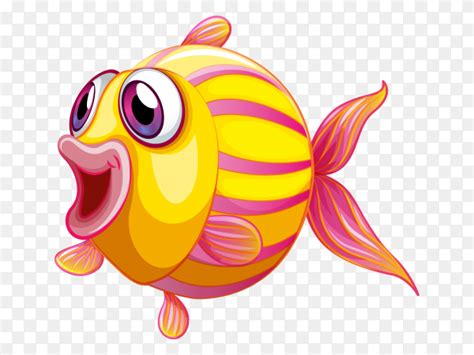 Simple and cute fish clip art illustration... - Stock Illustration ... - Clip Art Library
