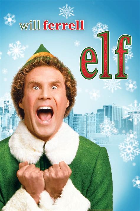 2003 Elf Movie Poster 11X17 Will Ferrell Buddy Santa Papa Elf Christmas ...