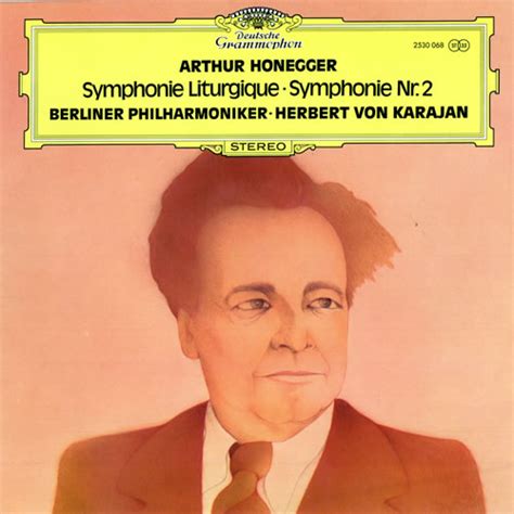 Arthur Honegger Symphonie Liturgique & Symphonie No. 2 UK vinyl LP ...