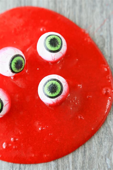 Eyeball Slime for Halloween | Spooky Halloween Slime | Halloween Slimes