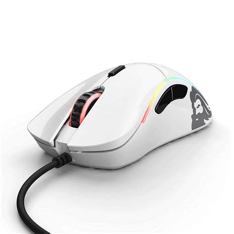 Glorious Model D Wired RGB Gaming Mouse [Glossy White] - GameXtremePH