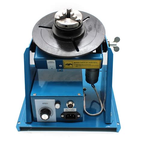 Rotary Welding Positioner, 110V Light Duty Welder Turntable Table Mini Jaw Lathe Chuck 10KG (USA ...