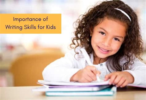 Importance of Writing Skills for Children - GetLitt!