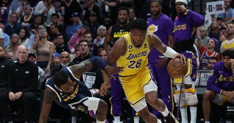 Lakers' Rui Hachimura Says Nuggets 'Don't Have a Rim Protector' After Big 1st Half | News ...