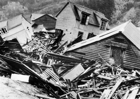 Earthquake In Valvidia In Chile In 1960 Pictures | Getty Images