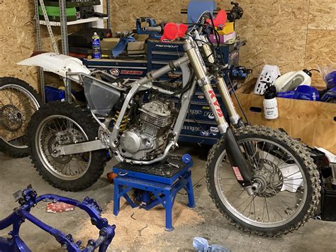 Honda XR250R build e-start- titanium - Bike Builds - Motocross Forums ...