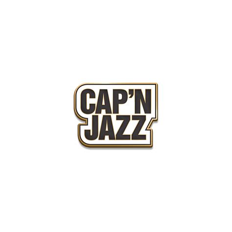 Cap'n Jazz Logo Pin | Ambient Inks