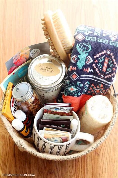 DIY Self Care Gift Basket | Christmas gift baskets, Relaxation gift basket, Gift baskets