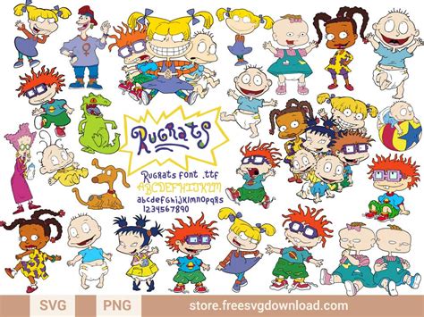 Rugrats SVG Bundle (FSD-J37) - Store Free SVG Download