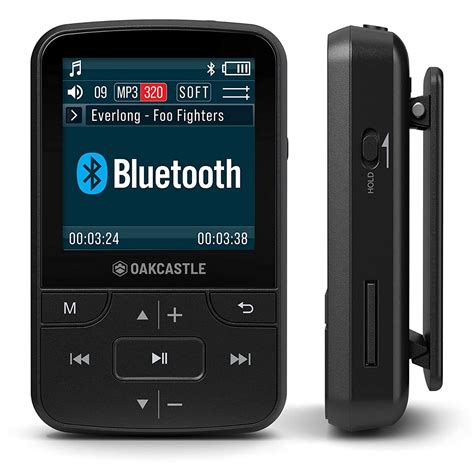 Leitor de MP3 com Bluetooth | Leitor de música portátil com fones de ...