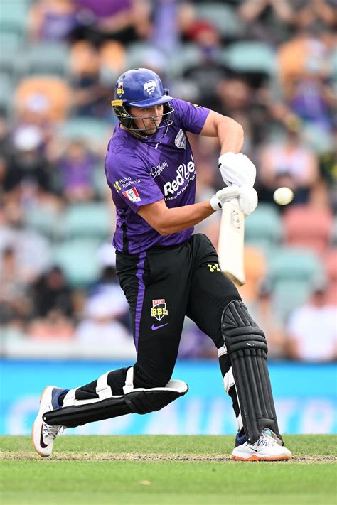 Tim David added crucial runs for Hurricanes towards the close ...