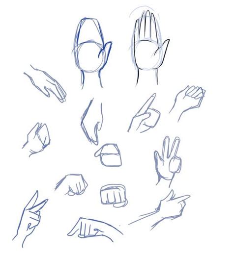 http://online-drawinglessons.com/ - Discover How to draw hands and feet easily. | Drawing anime ...