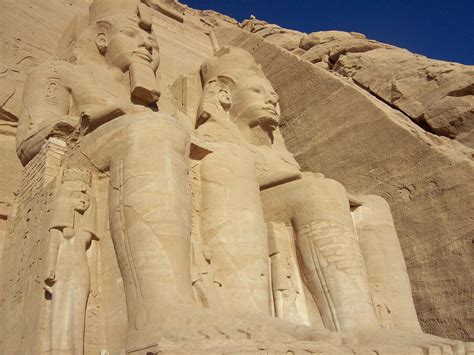 Free picture: simbel, statue, egypt
