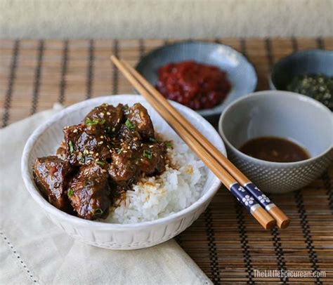 Slow Cooker Asian Braised Beef - The Little Epicurean