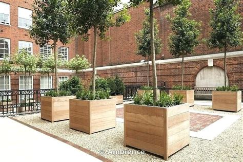 Planter Trees Large Wooden Planters For Trees Wooden Tree Planter Home Ideas And Projects Plan ...