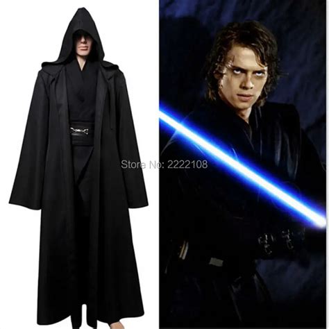 2018 New Star Wars Anakin Skywalker Cosplay Costume Made Jedi Knight ...